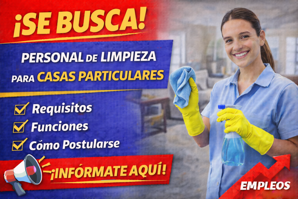 personal de limpieza